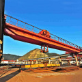 25 ton overhead magnet crane for scrap yard